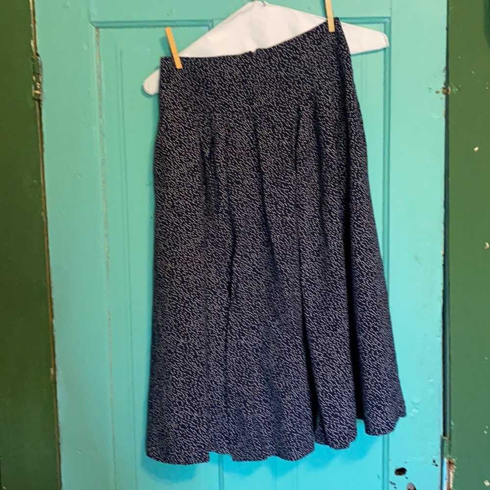 Vintage Polka Dot Skirt with POCKETS